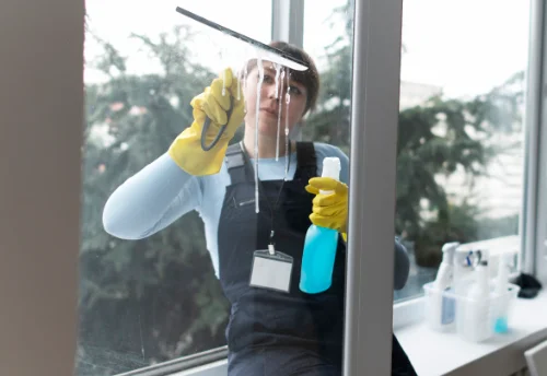 Nettoyage de vitres intérieures et extérieures à Maillebois